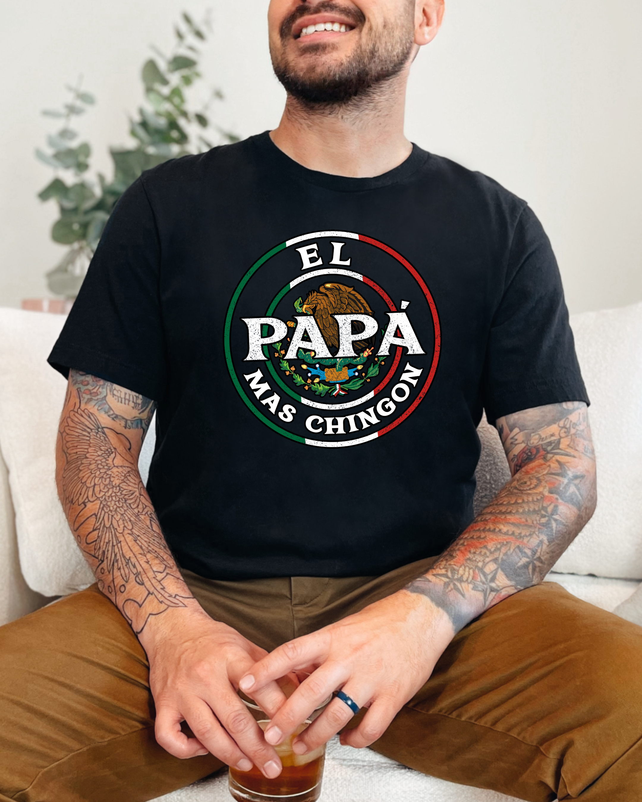 El Papá más Chingon Shirt Mexico