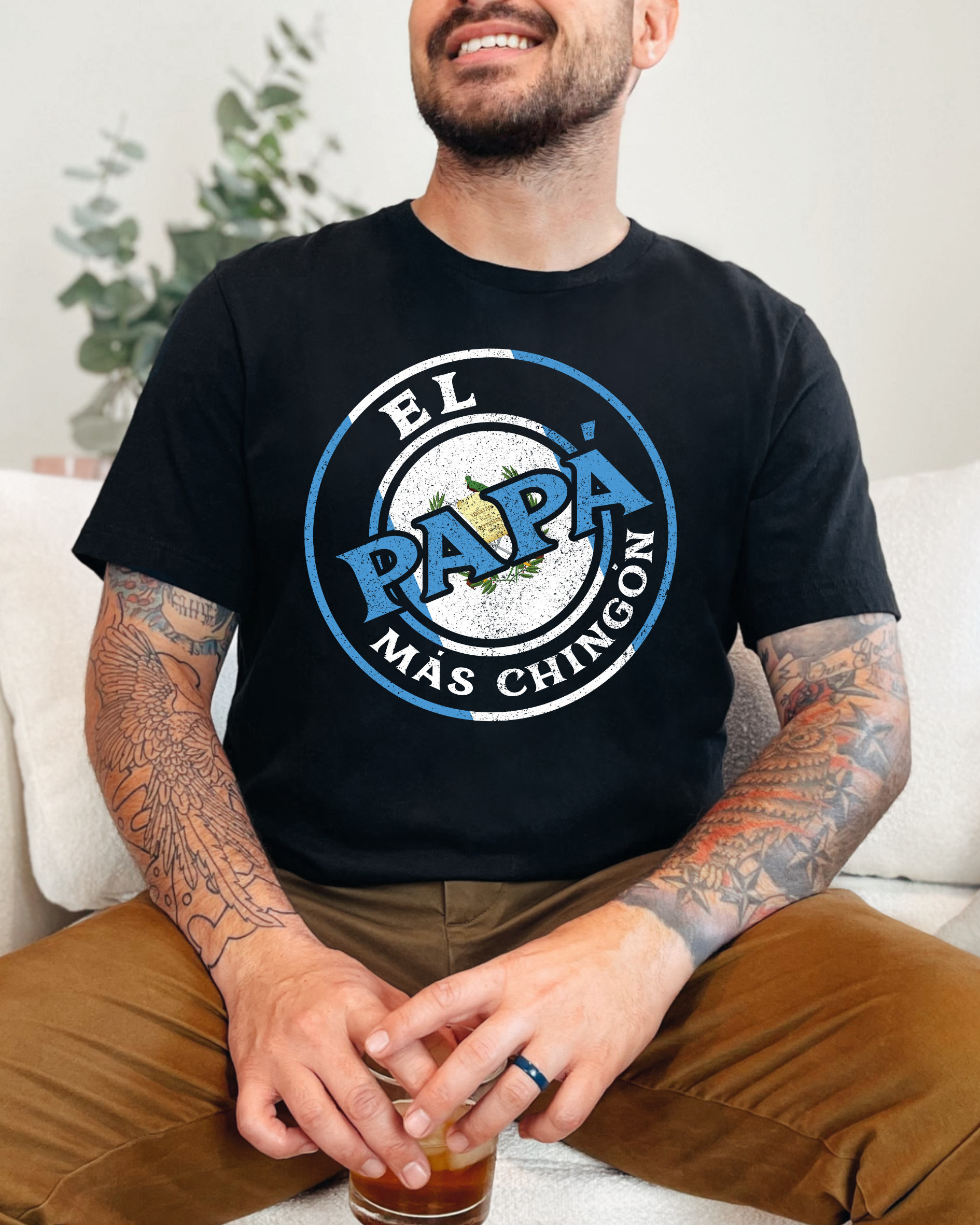 El Papá más Chingon Shirt Guatemala