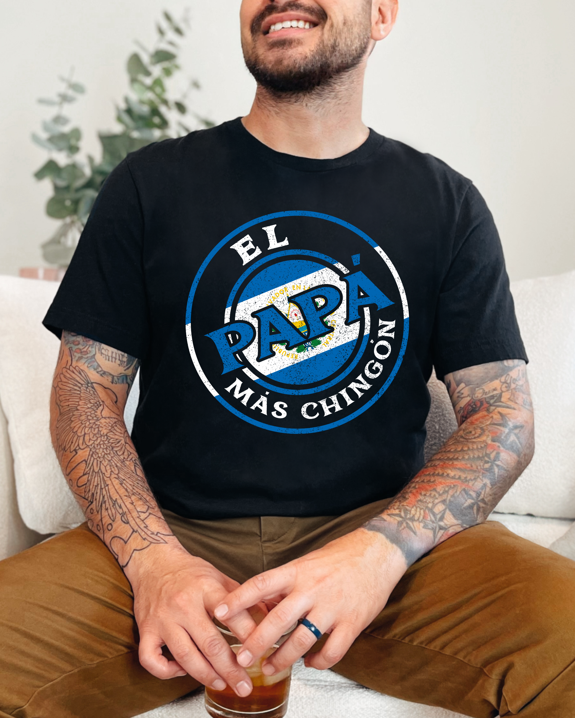 El Papá más Chingon Shirt Salvador