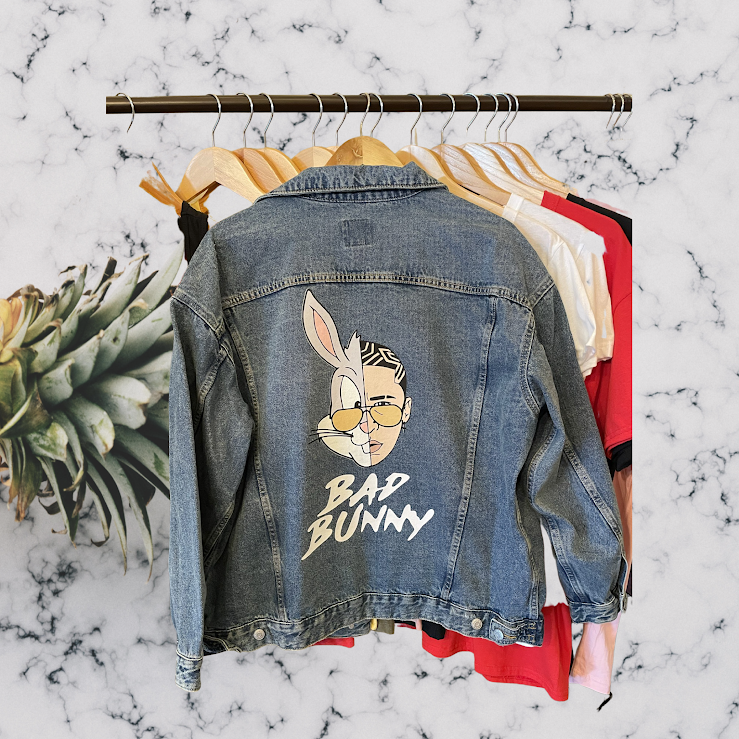 Bad Bunny Jean Jacket