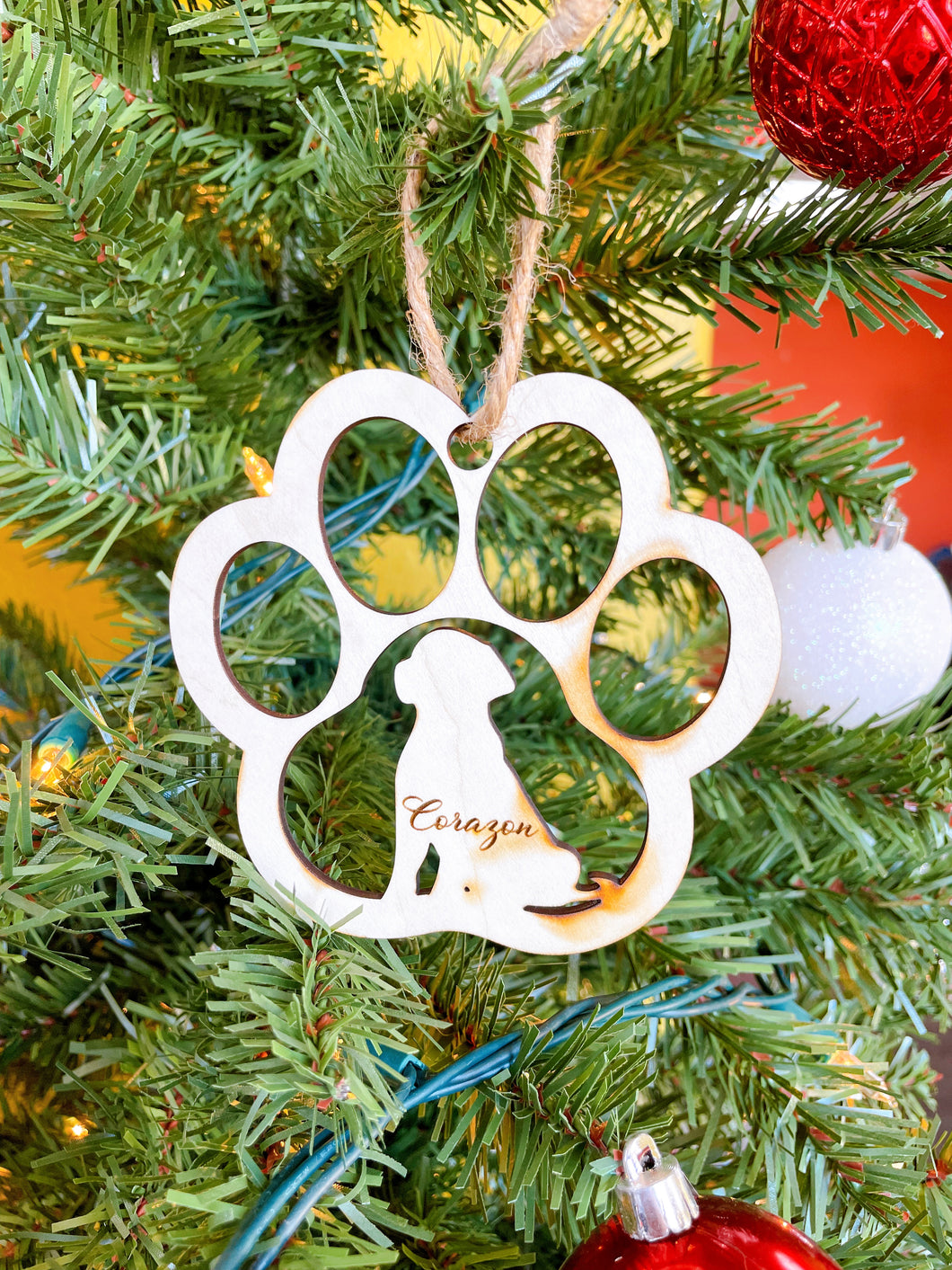 Custom Dog Ornament