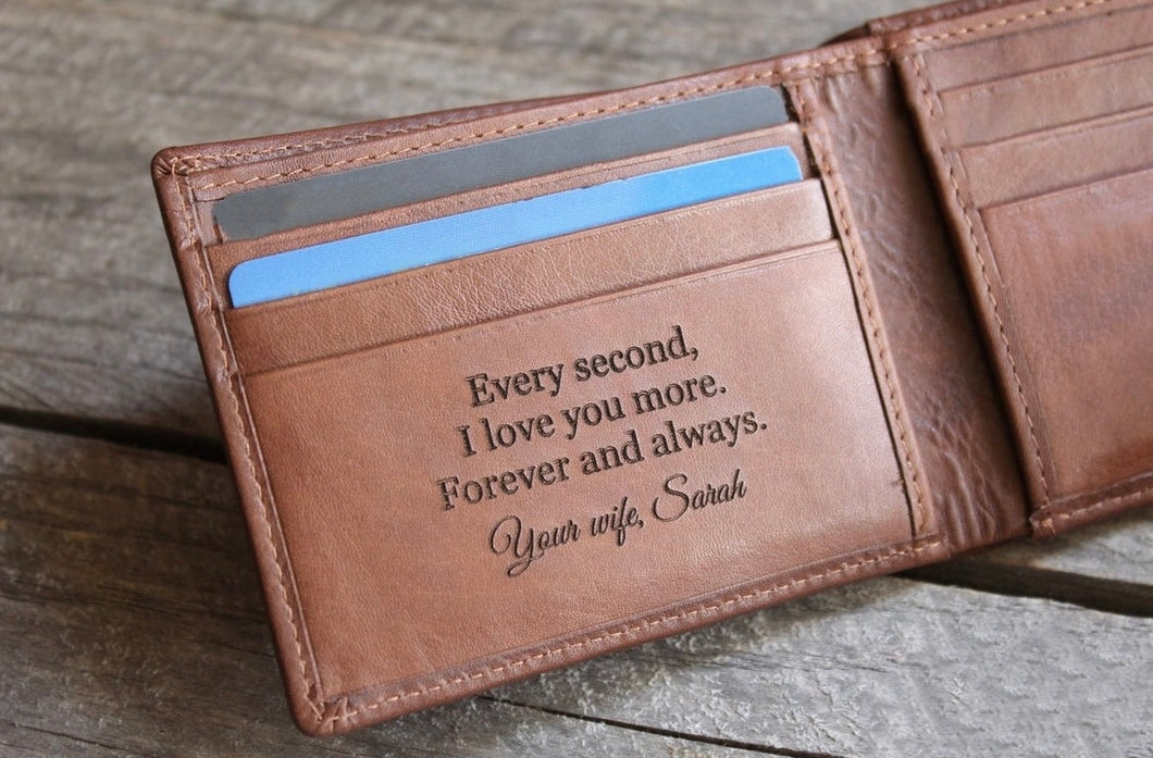 Personalized Mens Wallet