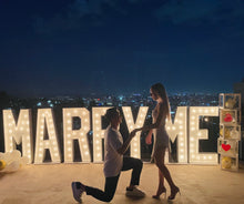 Load image into Gallery viewer, MARRY ME 4FEET LIGHT LETTERS RENTAL
