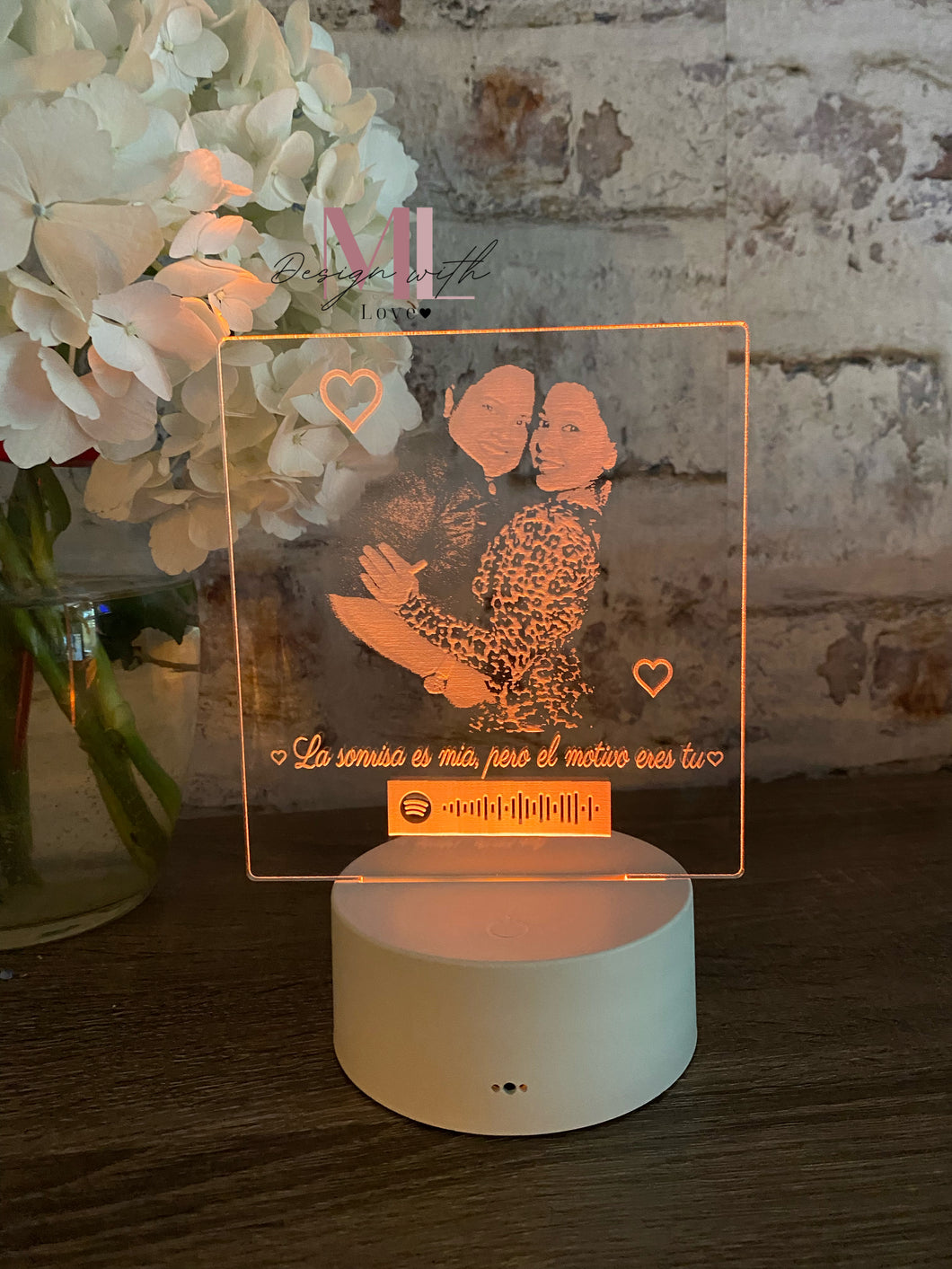 Personalized Acrylic Photo Lamp