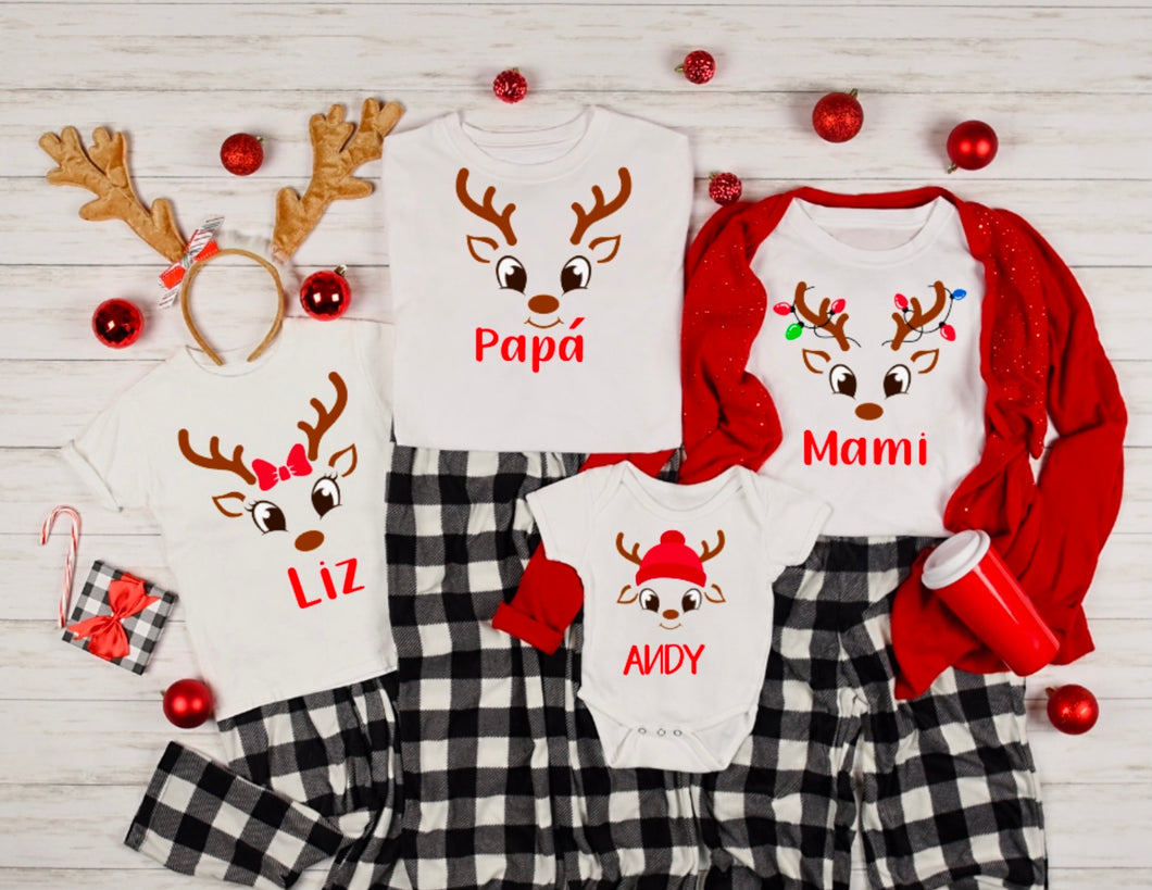 Custom Rudolph Christmas shirts